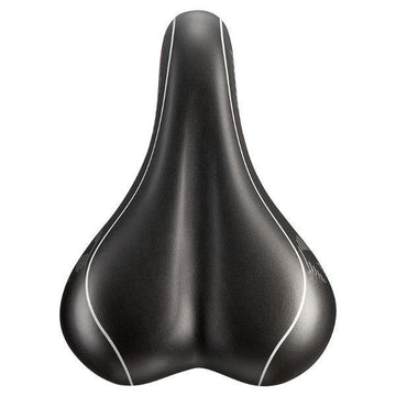 VELO Saddle LADIES - VOAM GEL - Steel Rails - 265mm x 158mm, 413g