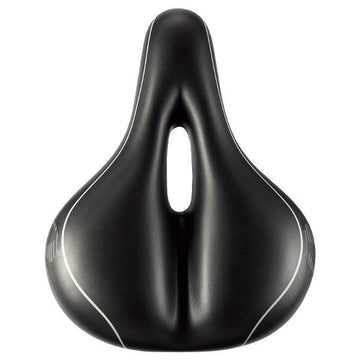 VELO Saddle UNISEX - VOAM COMFORT GEL - Centre Cut Out Elastomer Base