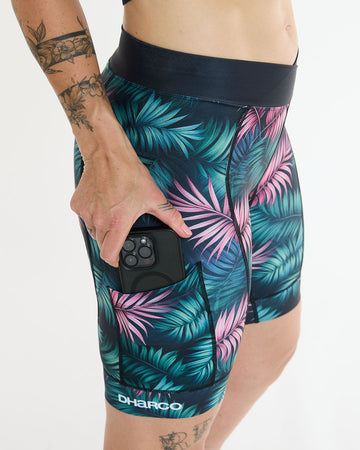 Dharco Womens Padded Party Pants - Dark Fern -