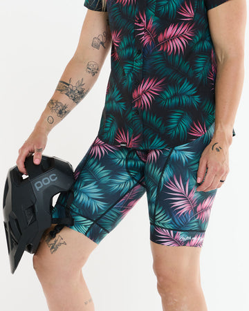 Dharco Womens Padded Party Pants - Dark Fern -