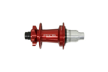 Hope Pro 5 Rear 6 Bolt Rear 32h Hub - 148mm x 12mm - XD Driver - Red