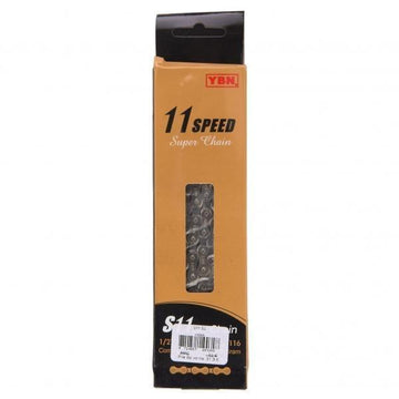 YABAN Chain - 11 Speed - S2 - 1/2 X 11/128 X 116L - Silver/Grey