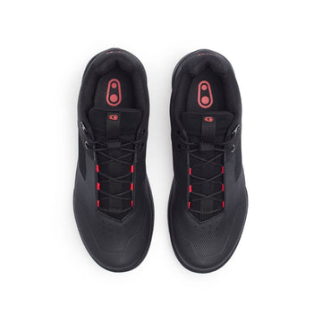 Crankbrothers Stamp Lace Flat Shoe - Black/Red -