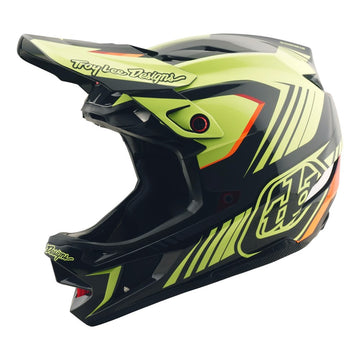 25 TLD D4 Poly Helmet - Qualifer Black/Yellow -