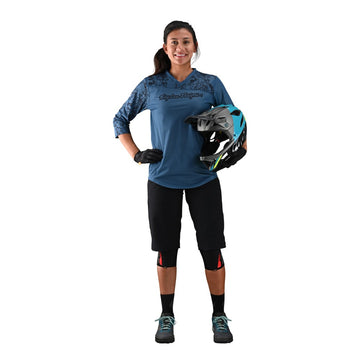 25 TLD Womens Mischief Short W/Liner - Black -