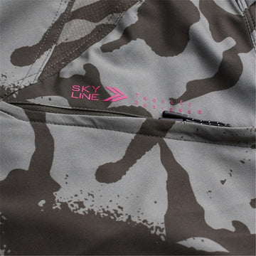 TLD Skyline Short W/Liner - Shadow Camo Olive -