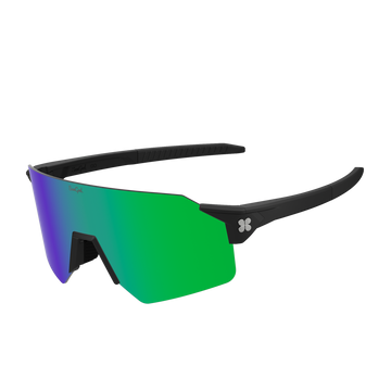 Sungod Airas Matte Black frame with 8KO Green lens