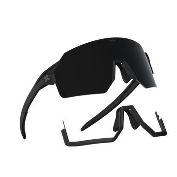 Sungod Airas Matte Black frame with 8KO Smoke lens