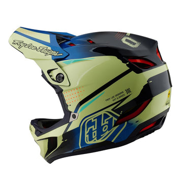 25 TLD D4 Compostite Mips Helmet - Drop Glow Yellow -
