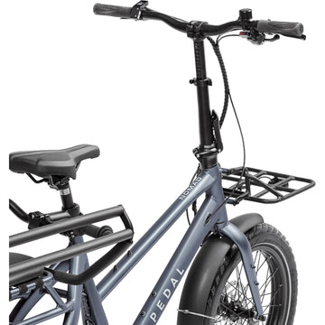 Pedal Nomad Electric Cargo Bike - Blue Metal Grey