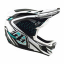 26 TLD D4 Poly Mips Helmet - The Line Charcoal/White -