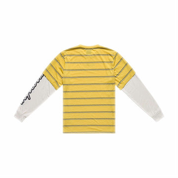 26 TLD Skyline Fakie Ride LS Jersey - Striped Butter -