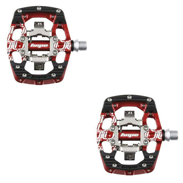 Hope Union Gravity Pedal - Red