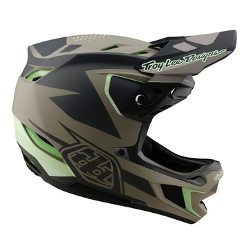 25 TLD D4 Compostite Mips Helmet - Optic Timber -