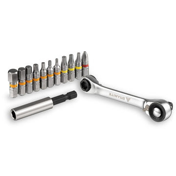 Granite Duet - Hex Bits & Socket Ratchel Tool Box