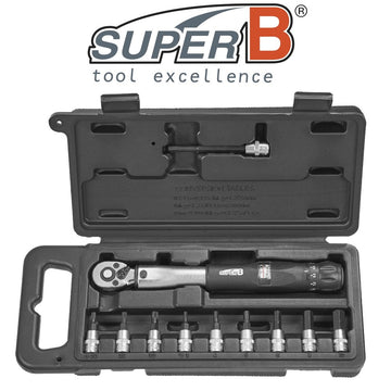 SuperB 1/4" Drive Torque Wrench - 4-24 Nm