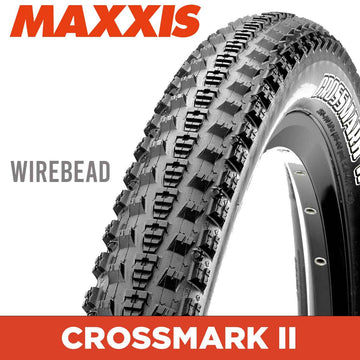 Maxxis Crossmark II - 26 X 2.25 - Wire - 60 TPI - Single Compound - Black Default Title