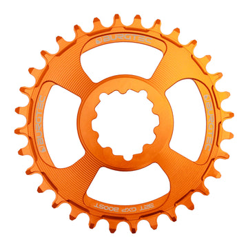 Burgtec Narrow Wide GXP 3mm Offset Direct Mount Chainring - Iron Bro Orange -