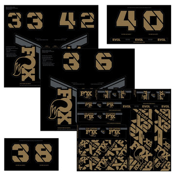Fox Decal Kit - Kashima