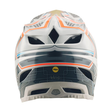 25 TLD D4 Compostite Mips Helmet - Lowrider Grey -