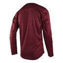 TLD Flowline LS Jersey - Revert Wine -