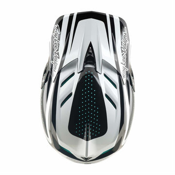 26 TLD D4 Poly Mips Helmet - The Line Charcoal/White -