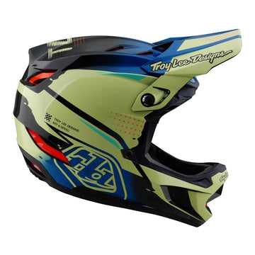 25 TLD D4 Compostite Mips Helmet - Drop Glow Yellow -