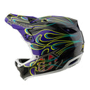 25 TLD D4 Carbon Mips Helmet - Torched Black/Purple -