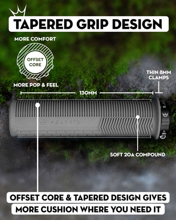 Peaty's Monarch Grip - Knurl Thick -