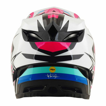 26 TLD D4 Poly Mips Helmet - Roamer Magenta -
