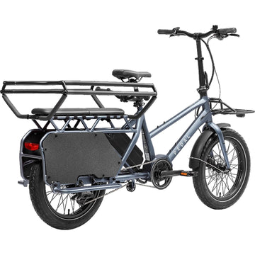 Pedal Nomad Electric Cargo Bike - Blue Metal Grey