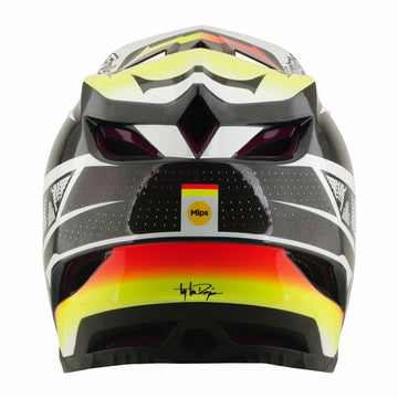 26 TLD D4 Carbon Mips Helmet - Lined Up Black -