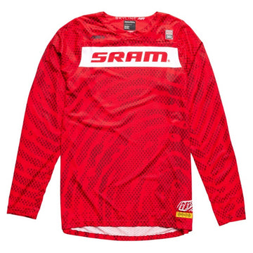 TLD Skyline Air LS Jersey - Sram Roots Fiery Red -