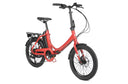 Pedal Derby Electric Folding Bike - Red