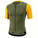 Cyclehaus Elite SS Jersey - Green/Turmeric -