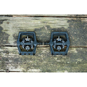 FUNN Ripper V2 Pedal - Float Engagement SPD Compatible Clipless Pedals - Double Sided - Black