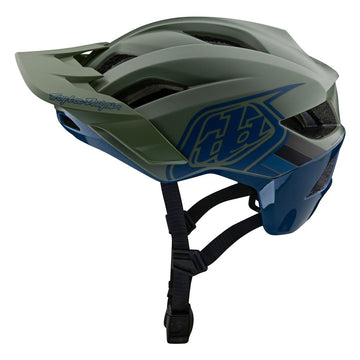 TLD Flowline SE Mips Helmet - Badge Olive/Indigo -