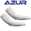 Azur Sun Sleeves UPF50+ White -