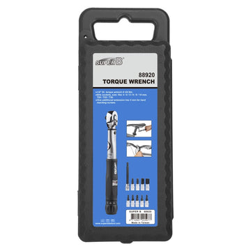 SuperB 1/4" Drive Torque Wrench - 4-24 Nm