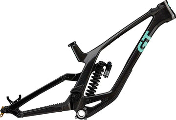GT Fury Frame - Gloss Galaxy and Black with Sea Green -