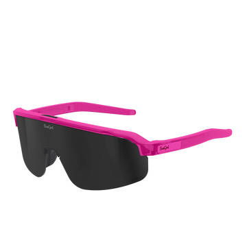 Sungod FORTY2s Frosted Aurora Pink frame with 8KO Smoke lens