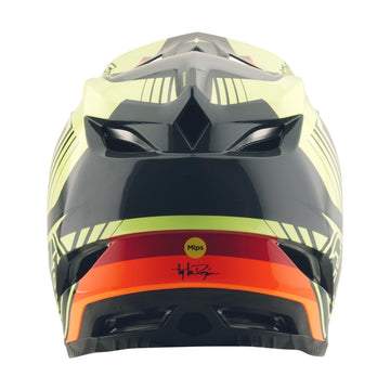 25 TLD D4 Poly Helmet - Qualifer Black/Yellow -