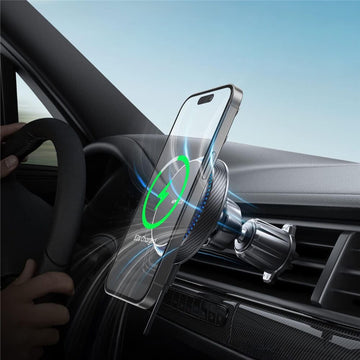 A2C Magnetic Wireless Car Charger Vent Mount