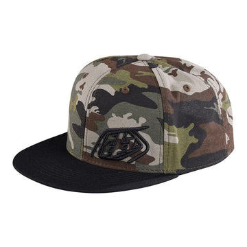 25 TLD Slice Hat - Camo Army Green/Black