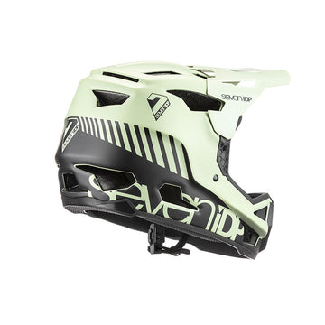 7IDP Project 23 Fibreglass Helmet - Matte Glacier Green/Black -