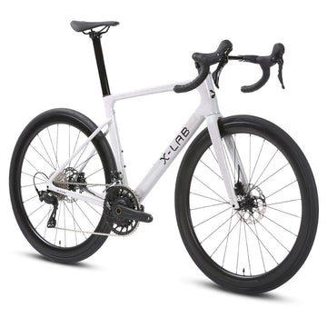 27 XLAB RS7 105 Road Bike - Angel Wing White -