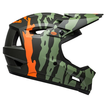 Bell Sanction 2 DLX Mips - Ravine Matte Green/Orange -