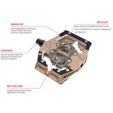 Leatt Gravity 6.0 Clip In Pedal -