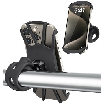 A2C Silicone Phone Holder Mount With Tool Free Handlebar Mount