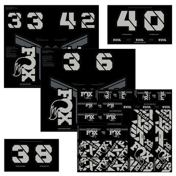 Fox Decal Kit - Battleship Grey